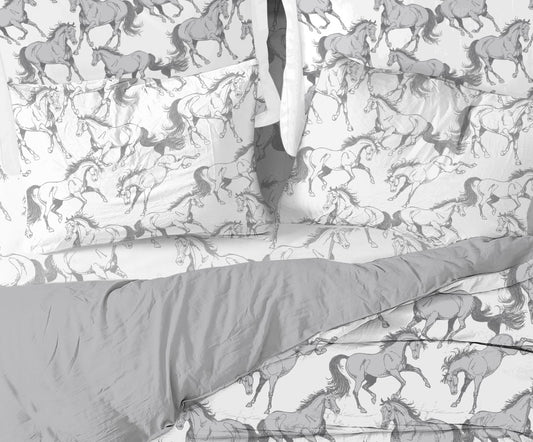 AWST Int'l "Lila" Elegant Horse Sheet Set