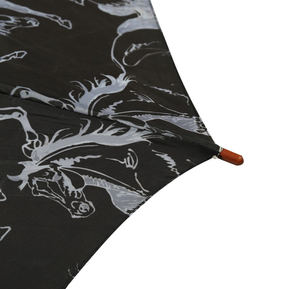 AWST Int'l Lila Umbrella - Linear Horses