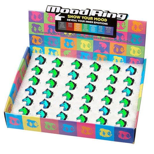 AWST Int'l Mood w/ Horse Head Design Display- 36 pieces