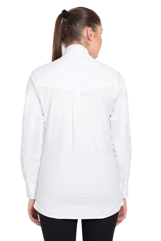 TuffRider Ladies Starter Long Sleeve Show Shirt_4
