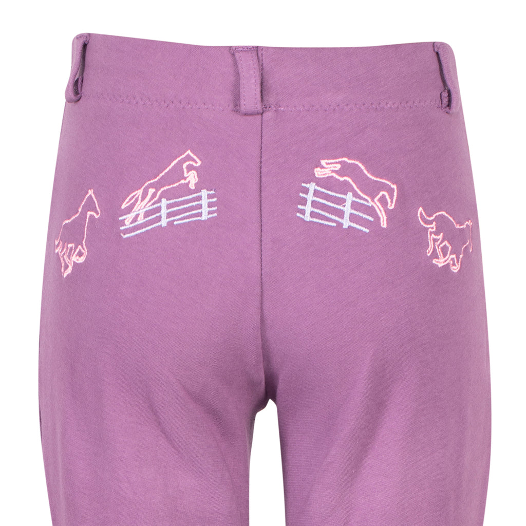 TuffRider Children's Cotton Embroidered Pull-On Jodhpurs_9