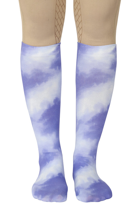 Tuffrider Children's Cotton Feel Tie Dye Boot Socks_5858