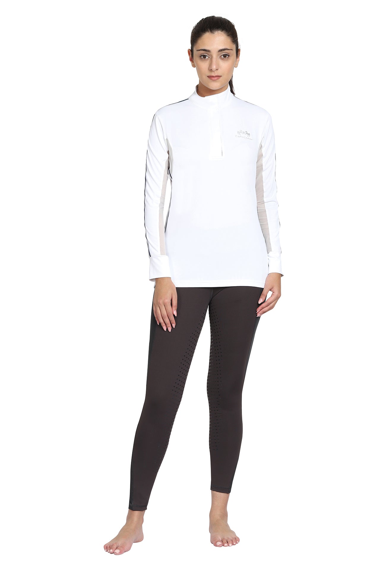EQUINE COUTURE LADIES ELIANA LONG SLEEVE SHOW SHIRT_5601