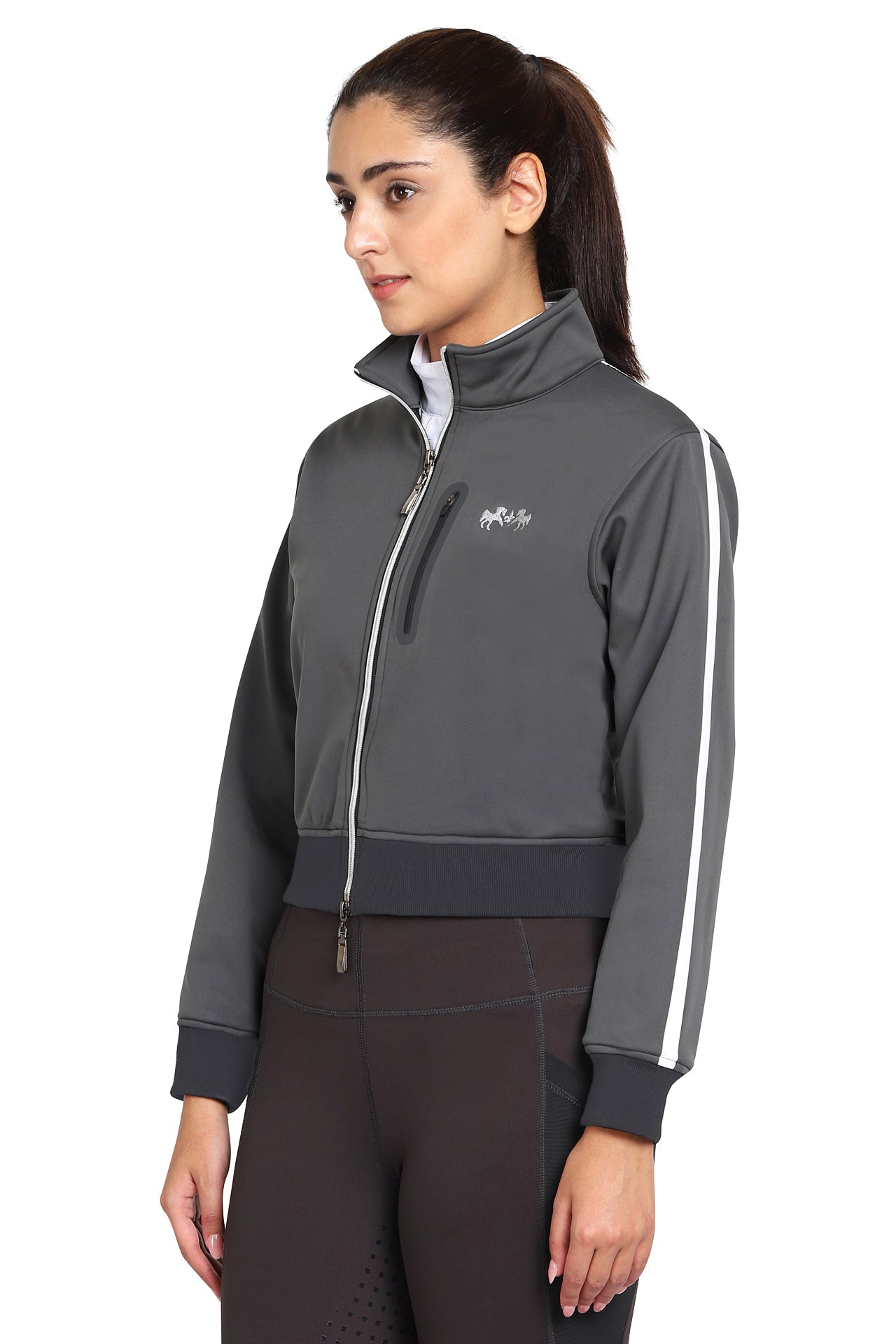EQUINE COUTURE LADIES PIPPA CROPPED JACKET_5503