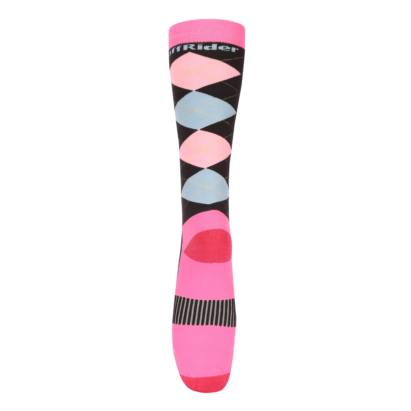 TUFFRIDER NEON WINTER ARGYLE SOCKS_5470