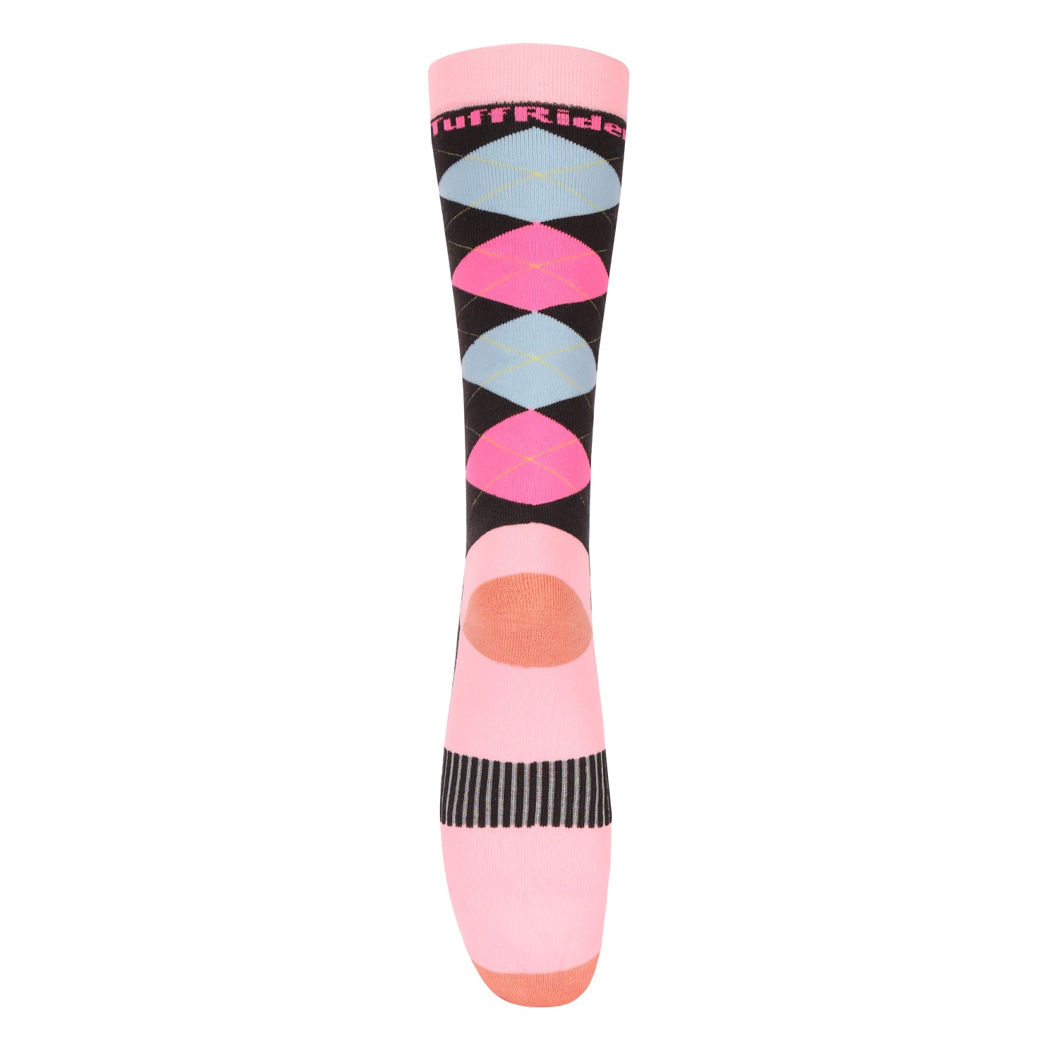 TUFFRIDER NEON WINTER ARGYLE SOCKS_5464