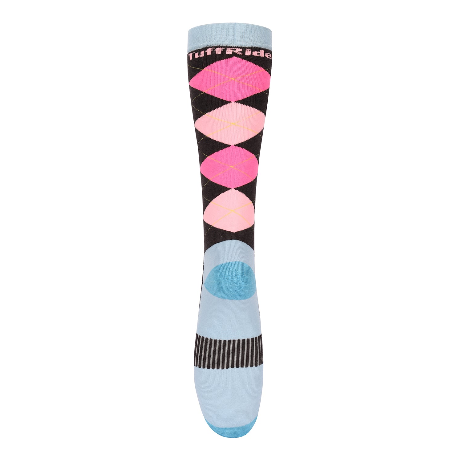 TUFFRIDER NEON WINTER ARGYLE SOCKS_5467