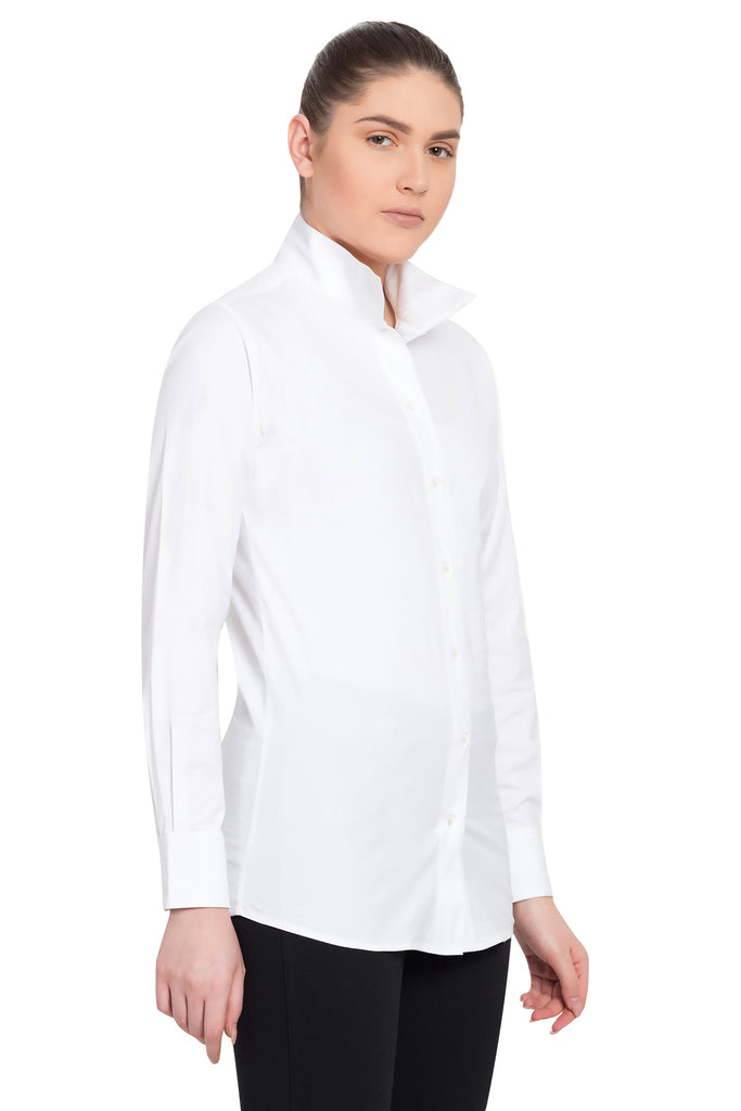 TuffRider Ladies Starter Long Sleeve Show Shirt_3