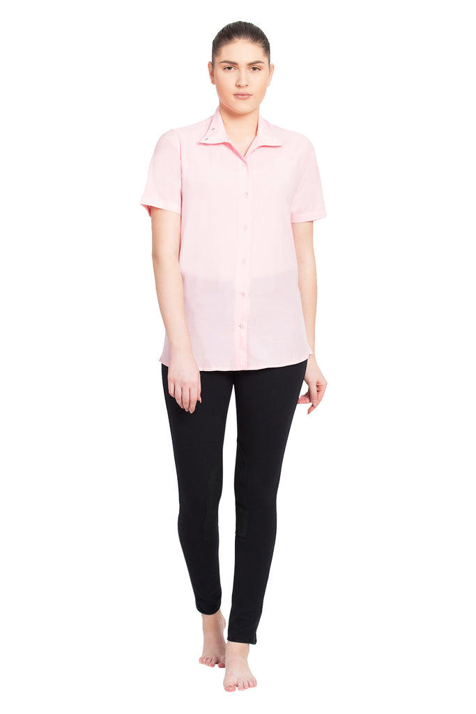 TuffRider Ladies Starter Short Sleeve Show Shirt_12