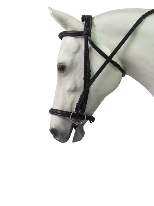Henri de Rivel Pro Mono Crown Padded Bridle _1
