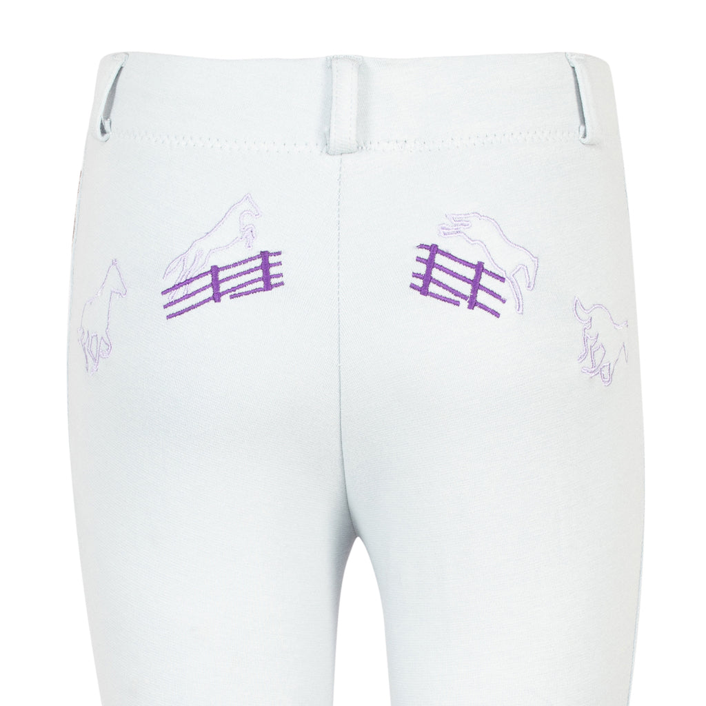 TuffRider Children's Cotton Embroidered Pull-On Jodhpurs_25