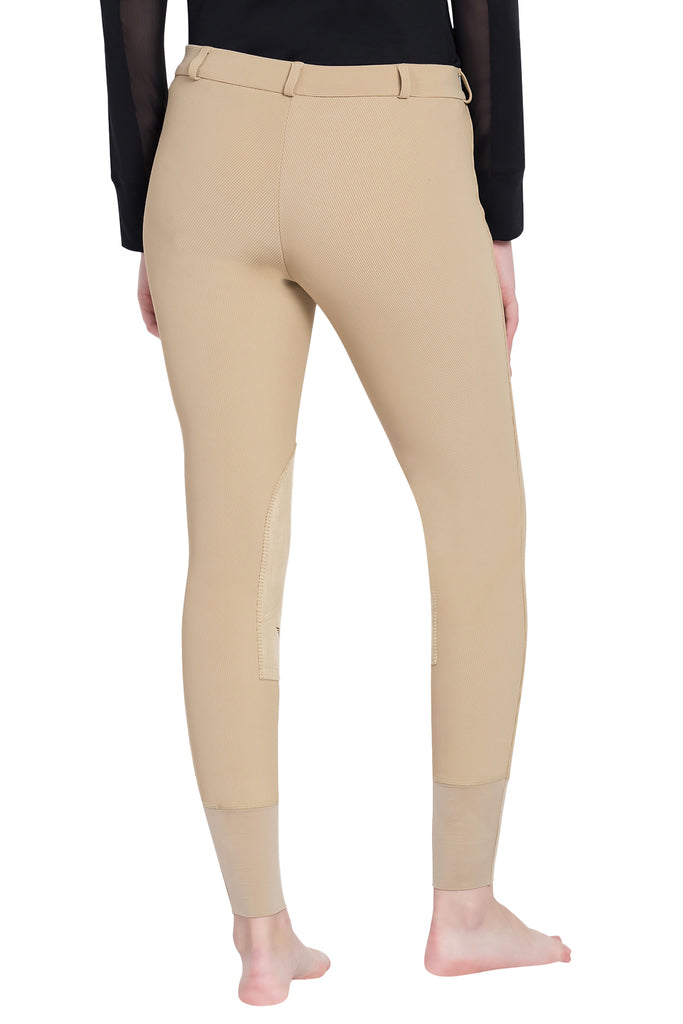 TuffRider Ladies Ribb Lowrise Knee Patch Breeches_14