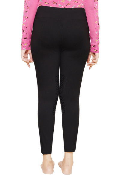 Tuffrider Ladies Bootie Tights With Cell Phone Pocket (Short)
