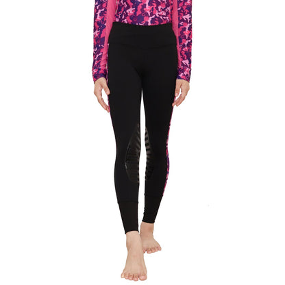TuffRider Children's Camo Print Tights