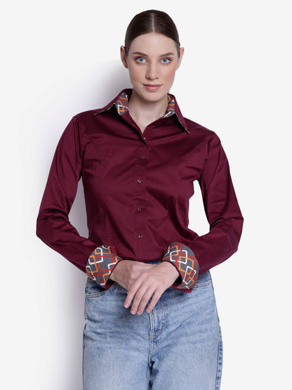 TuffRider Ladies ADEY Double Collar Shirt - Breeches.com