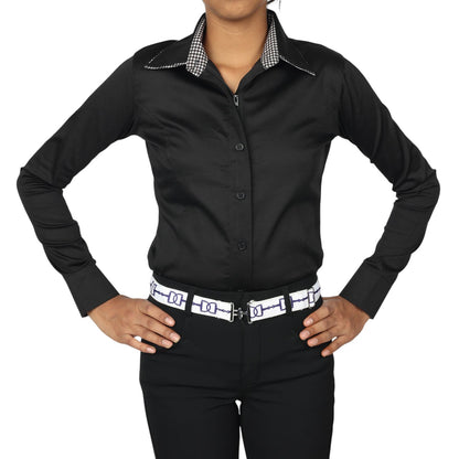 TuffRider Girls ADEY Double Collar Shirt - JPC Equestrian.com