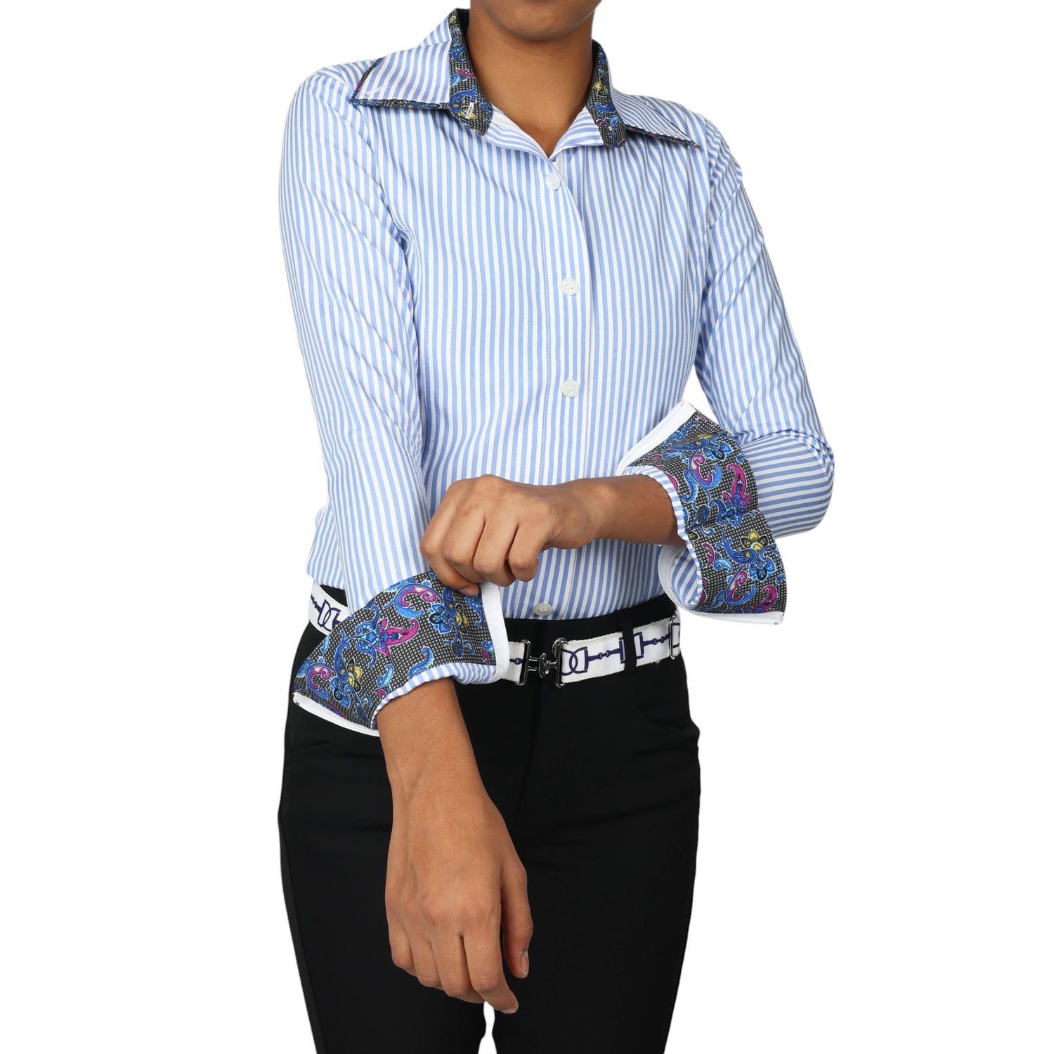 TuffRider Girls ADEY Double Collar Shirt - JPC Equestrian.com