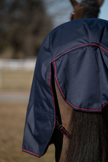 TuffRider Ripstop Standard Neck LightWeight Turnout Blanket with 100 GSM Fill - JPC Equestrian.com