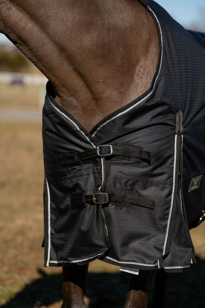 TuffRider Ripstop Standard Neck LightWeight Turnout Blanket with 100 GSM Fill - JPC Equestrian.com