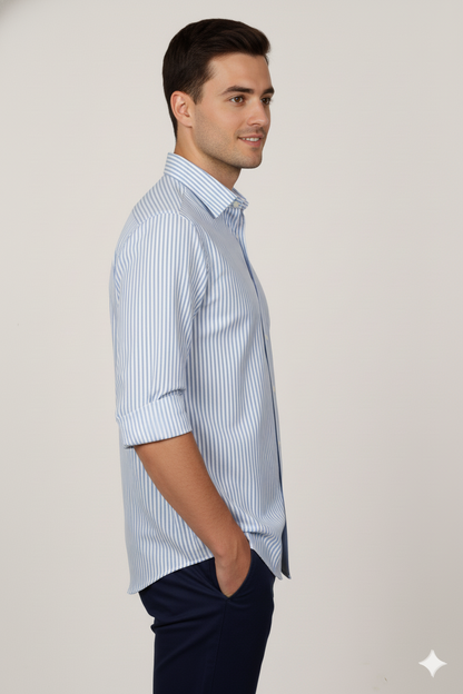 TuffRider Mens ADEY  Stripe Shirt