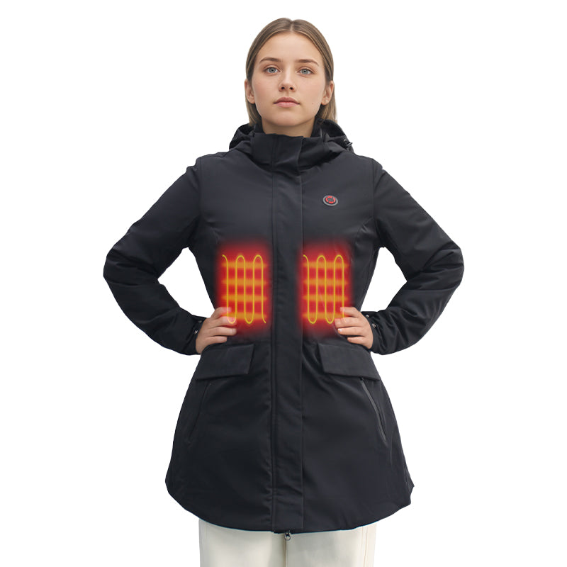 TuffRider Heated Jacket With Detachable Hood-JPC Equestrian.com