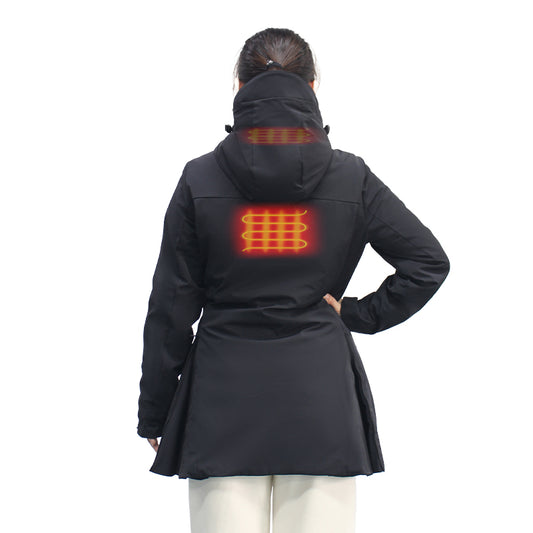 TuffRider Heated Jacket With Detachable Hood-JPC Equestrian.com