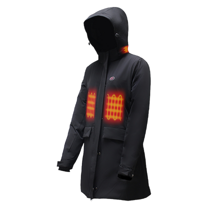 TuffRider Heated Jacket With Detachable Hood-JPC Equestrian.com