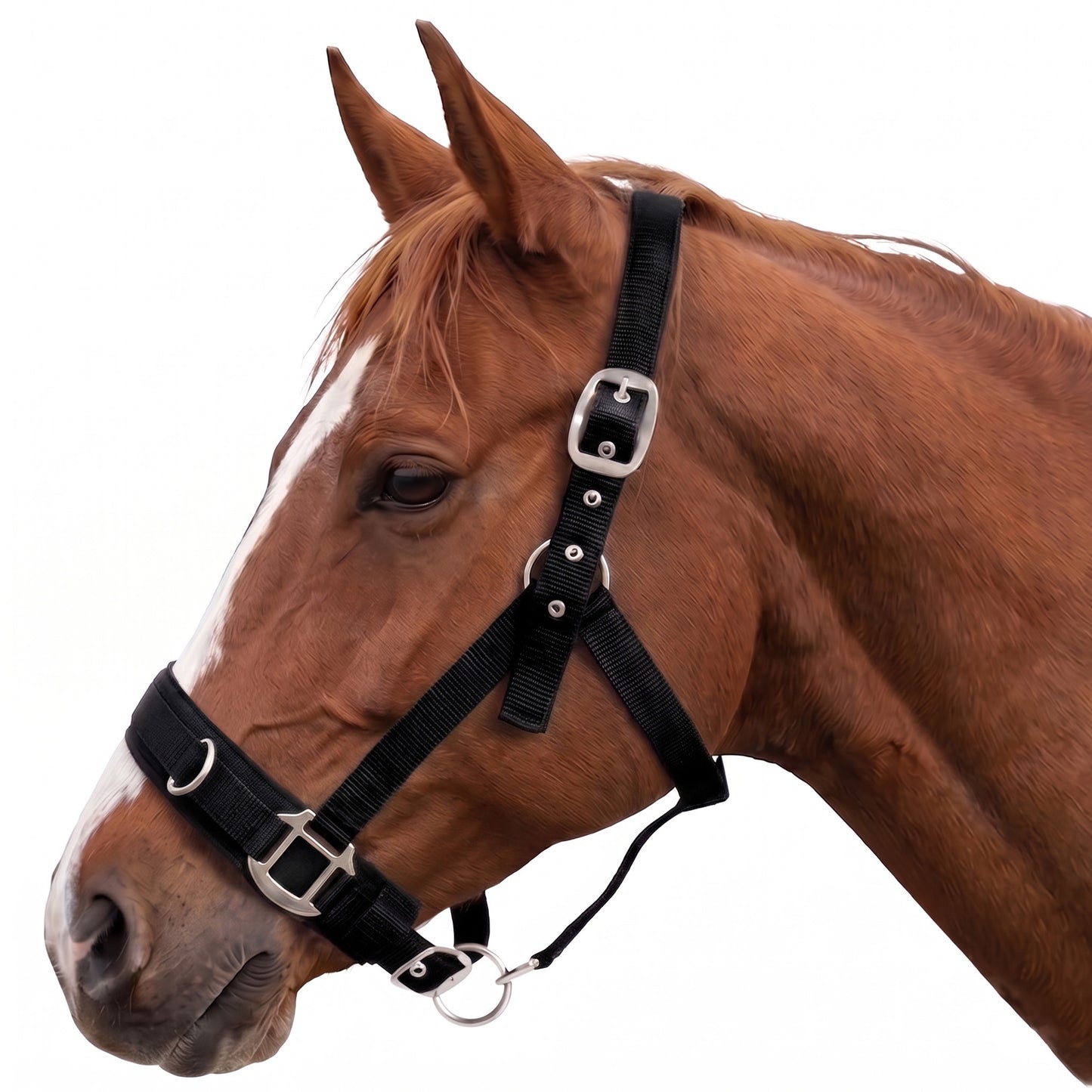 TuffRider Nylon Breakaway Training Halter with Cushion Noseband