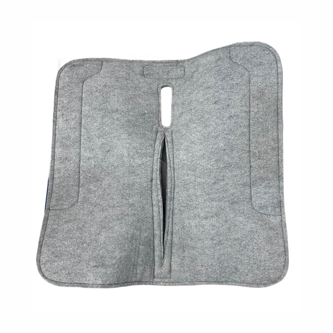 TuffRider Polyester Felt 1" Pony Western Saddle Pad- Grey