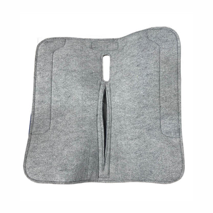 TuffRider Polyester Felt 1" Pony Western Saddle Pad- Grey