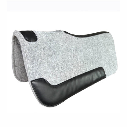 TuffRider Polyester Felt 1" Pony Western Saddle Pad- Grey