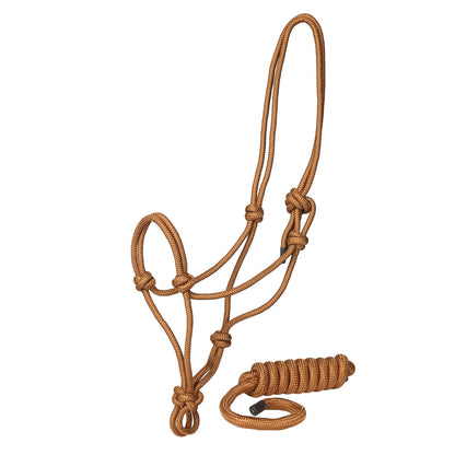 TuffRider Rugged Rope Halter with matching 6 foot lead