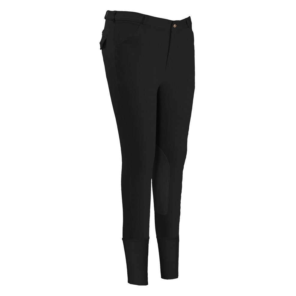 TuffRider Men's Micro Cord Patrol Knee Patch Breeches