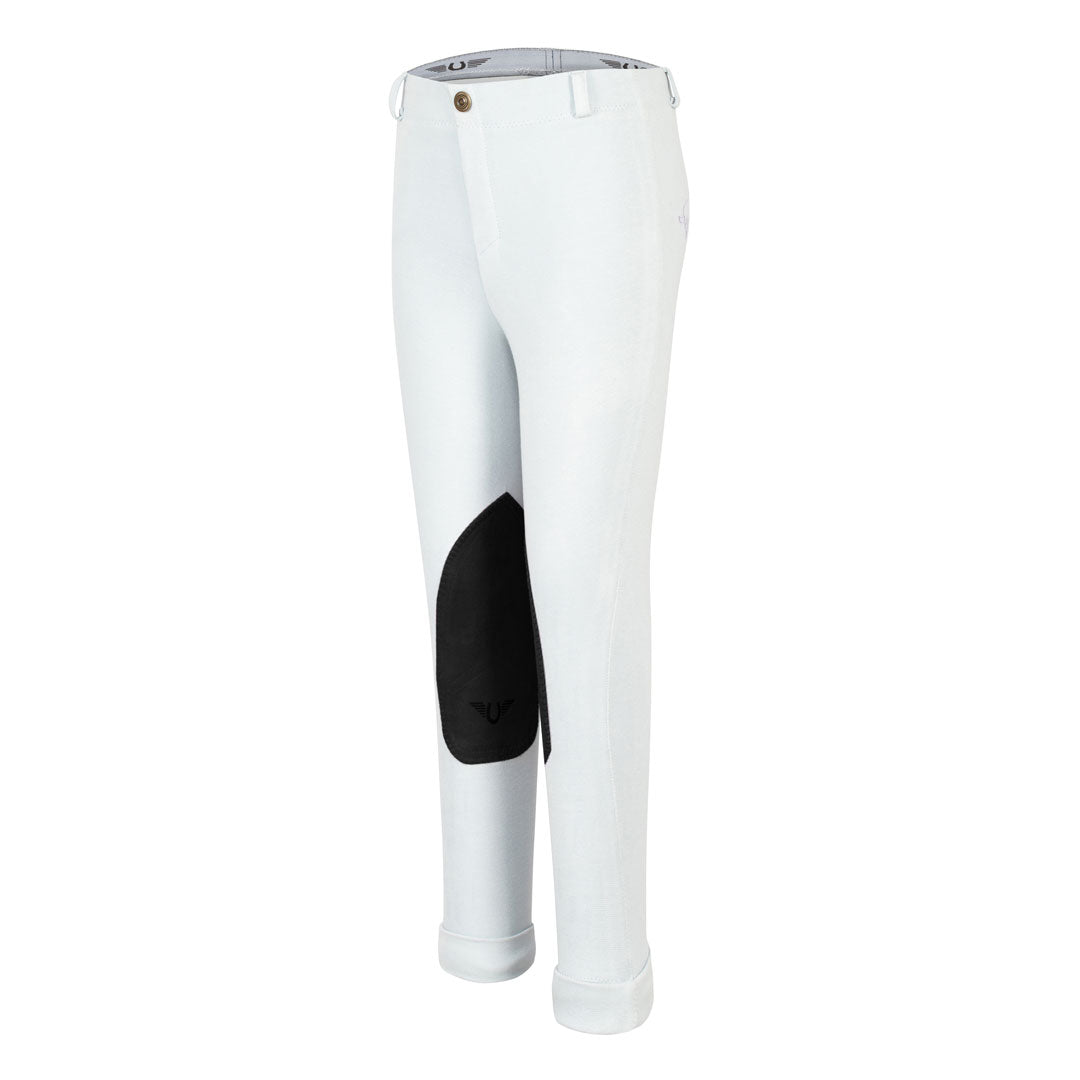 TuffRider Children's Cotton Embroidered Pull-On Jodhpurs