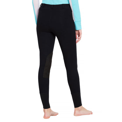 TuffRider Ladies Starter Lowrise Pull-On Knee Patch Breeches