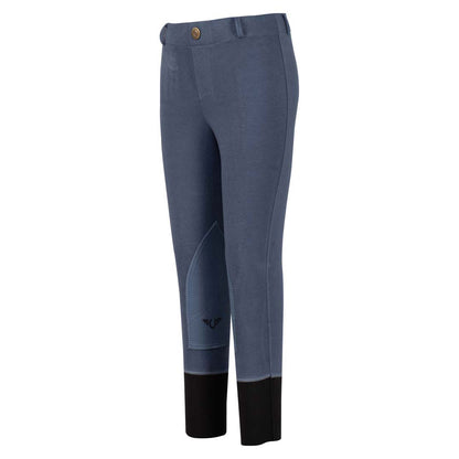TuffRider Children's Starter Lowrise Pull-On Knee Patch Breeches