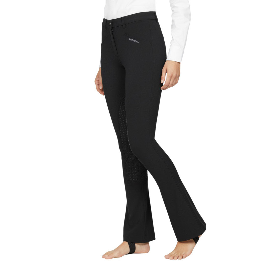 TuffRider Kids Front Zip Silicon Knee Patch Kentucky Jods