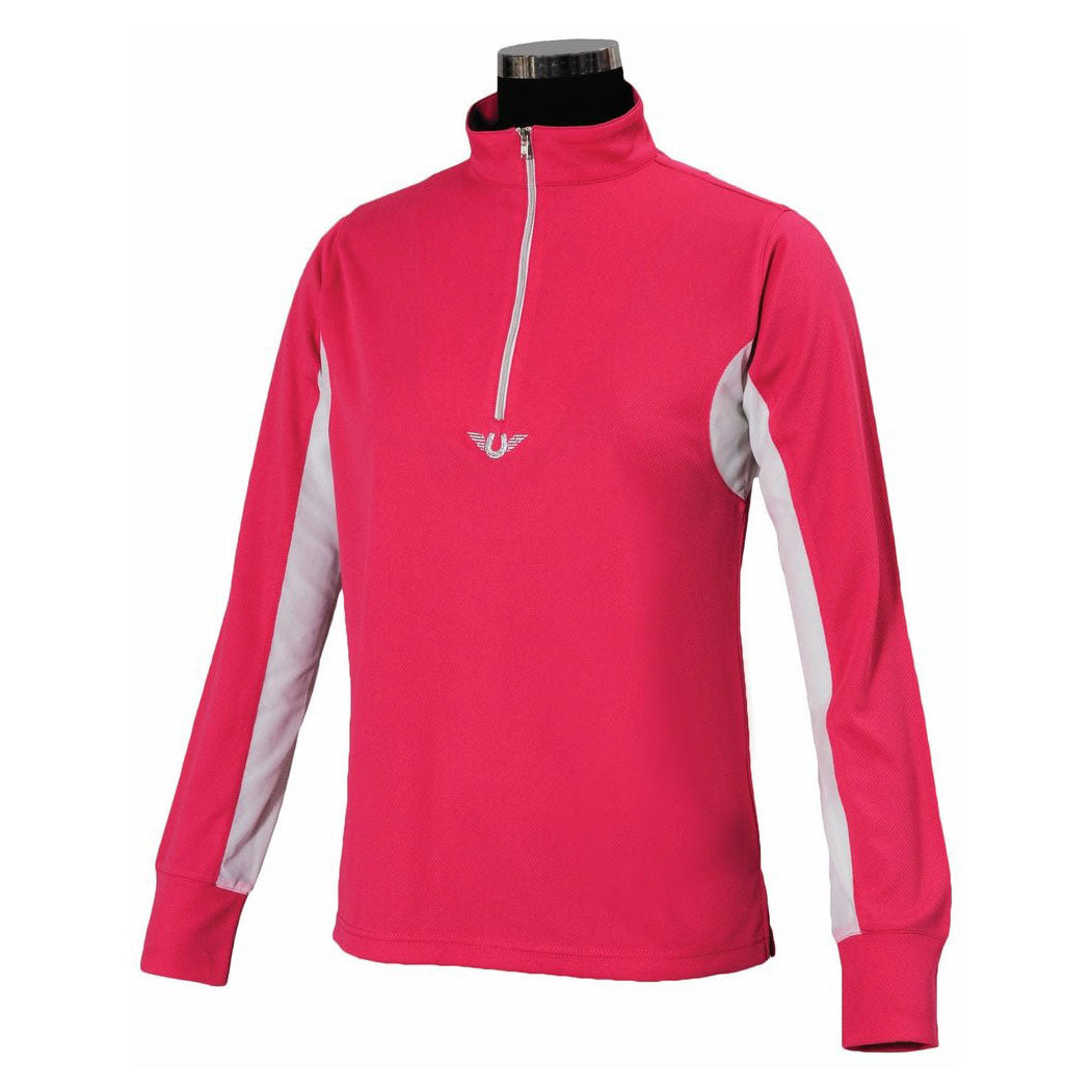 TuffRider Children's Ventilated Technical Long Sleeve Sport Shirt