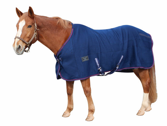 TuffRider Thermo Manager Stable Sheet with Contrast Piping
