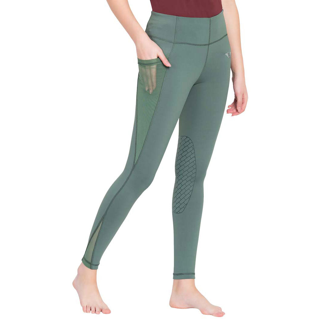 TuffRider Women Minerva Mesh Pocket EquiCool Tights