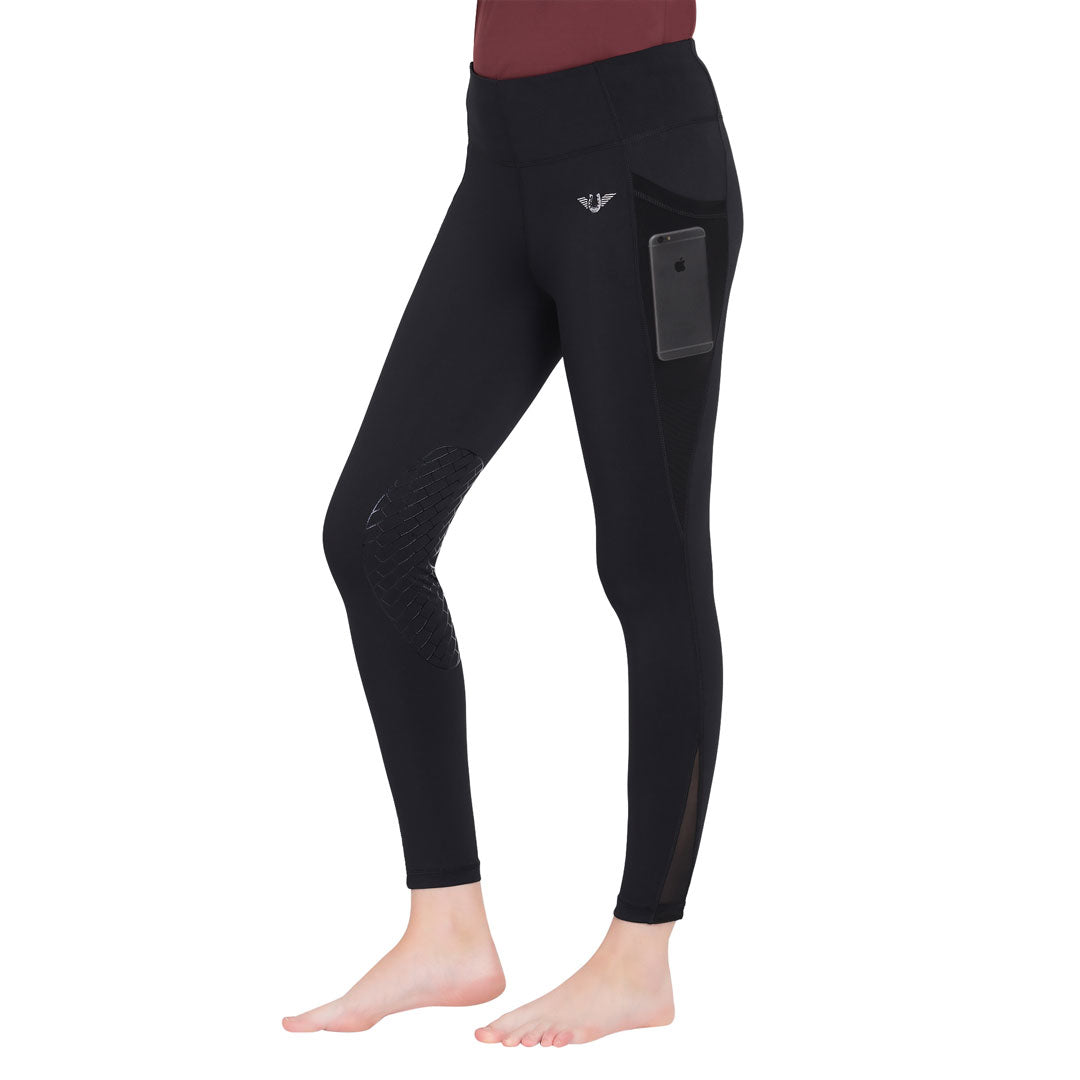 TuffRider Women Minerva Mesh Pocket EquiCool Tights