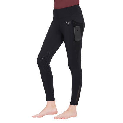TuffRider Women Minerva Mesh Pocket EquiCool Tights