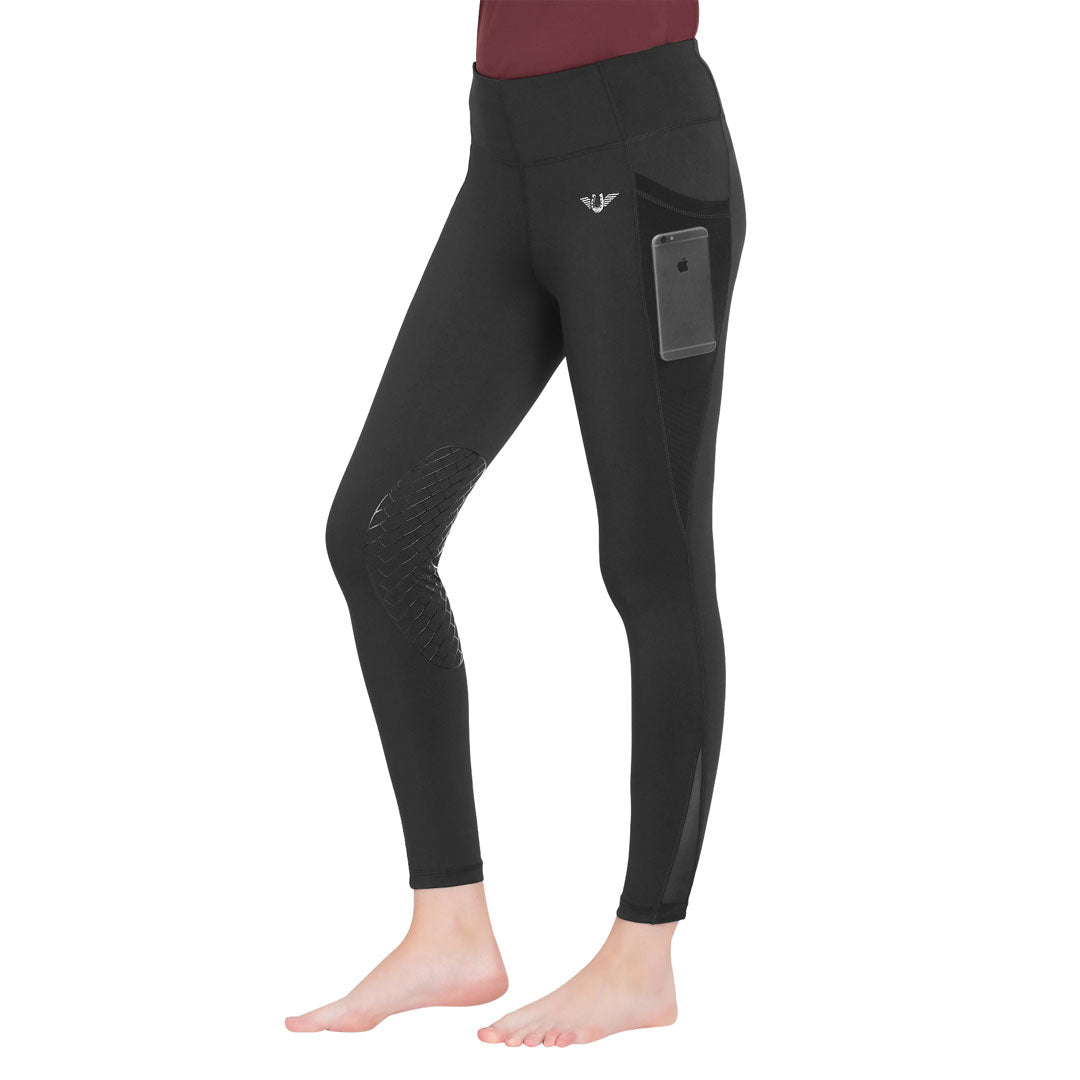 TuffRider Women Minerva Mesh Pocket EquiCool Tights