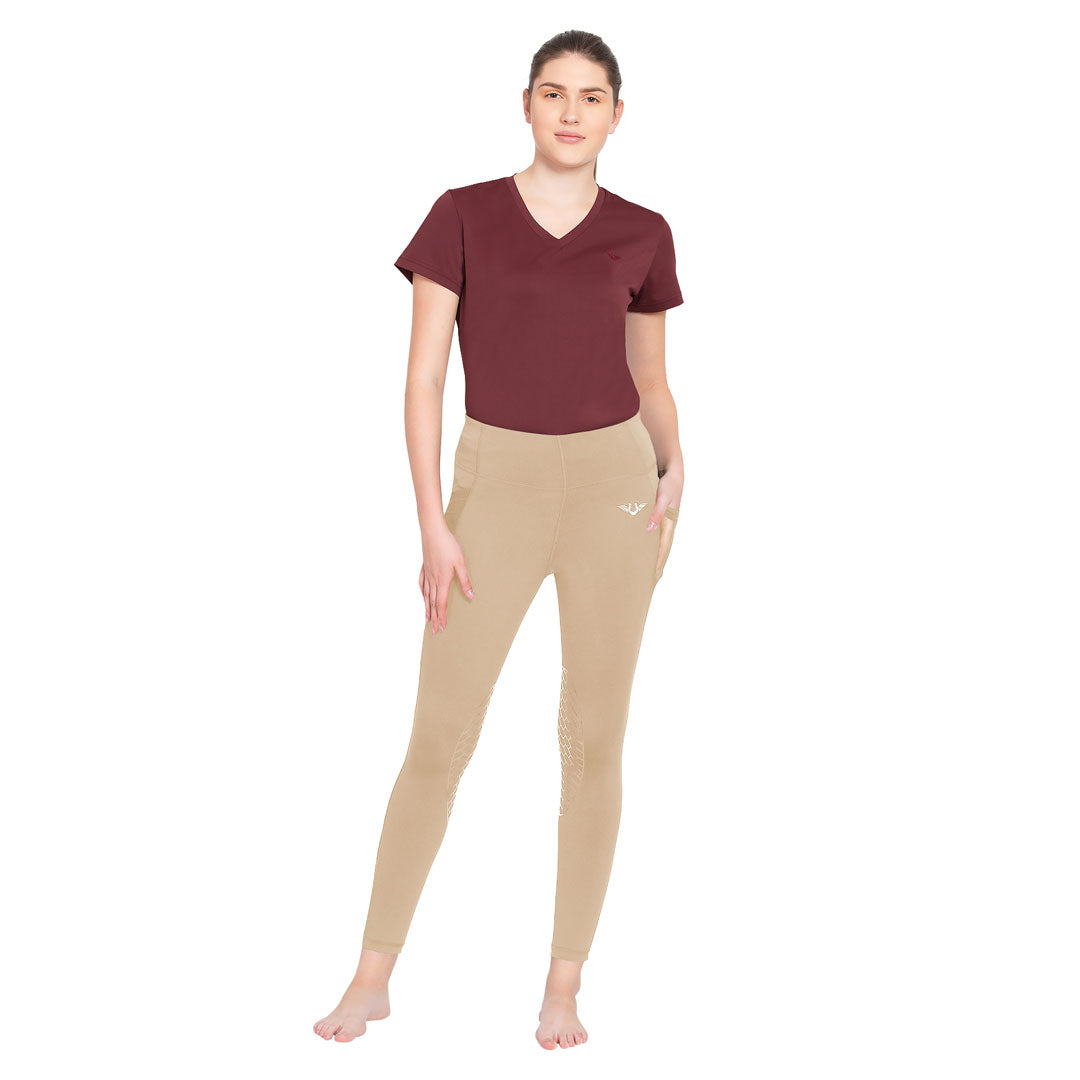 TuffRider Women Minerva Mesh Pocket EquiCool Tights