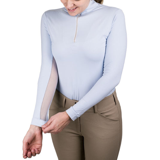 The Tailored Sportsman Ladies ICEFIL Long Sleeve Sun Shirt - JPC Equestrian.com
