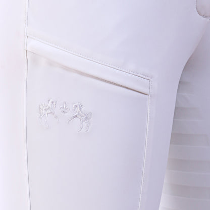 Equine Couture Ladies Techno Extended Knee Patch Breeches