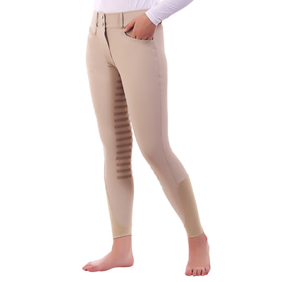 Equine Couture Ladies Techno Extended Knee Patch Breeches