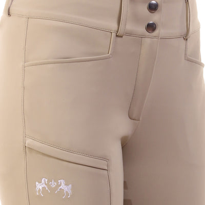 Equine Couture Ladies Techno Extended Knee Patch Breeches
