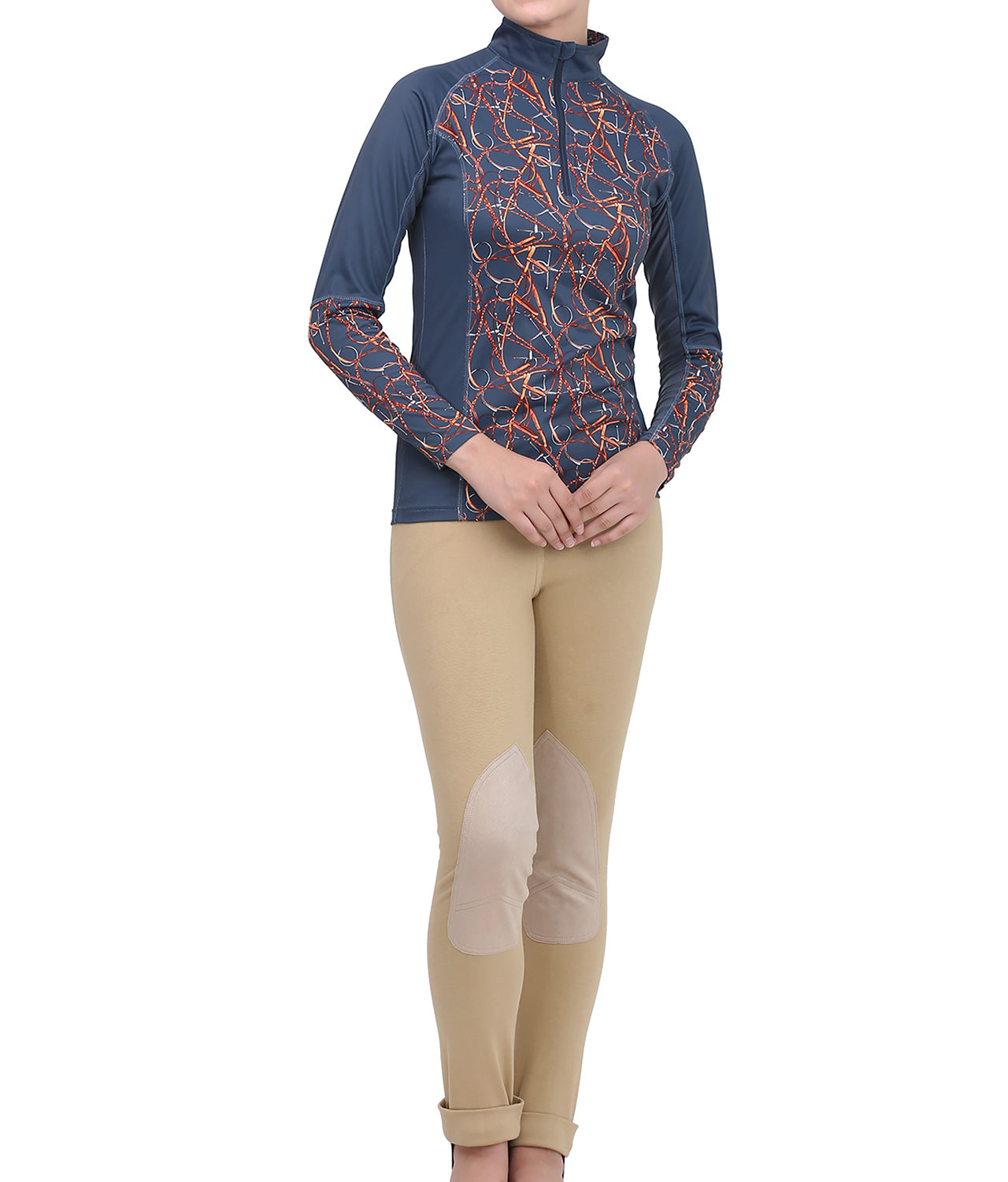 Equine Couture Ladies Snaffle Bridles Sport Shirt