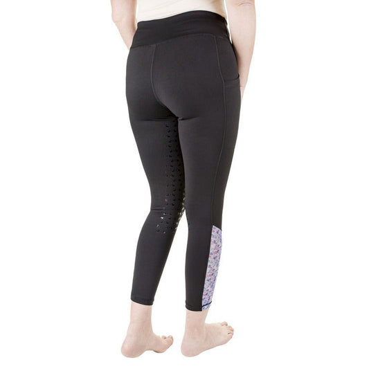 Equine Couture Women Daisy Printed Smyrna Tights